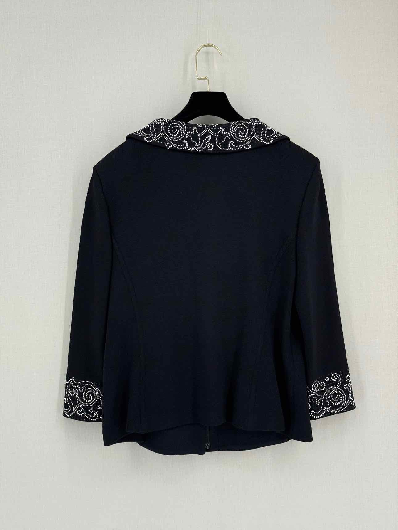 ST. JOHN Evening Black Size US 14 Outfit Set