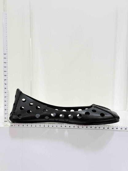 ALAIA Black Perforated Size EU 40 Ballet Flats