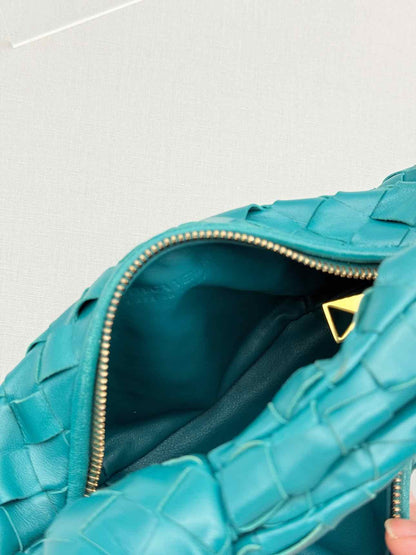 BOTTEGA VENETA Jodie Green Woven Hobo bag