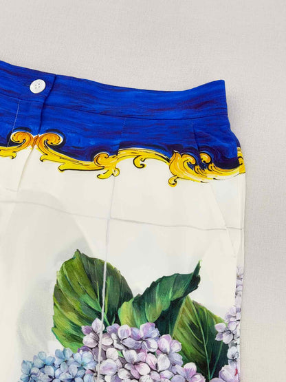 DOLCE & GABBANA Blue Multicolor Size US 2 Outfit Set