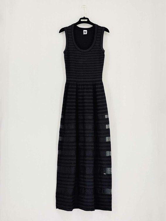 M MISSONI Black Size US 4 Long Dress