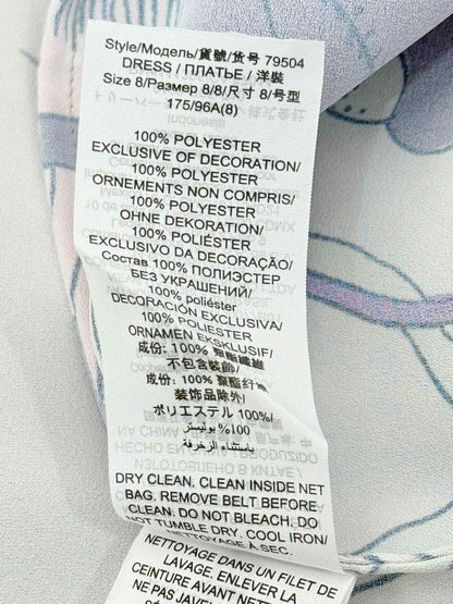 TORY BURCH Beige Multicolor Size US 8 Midi Dress