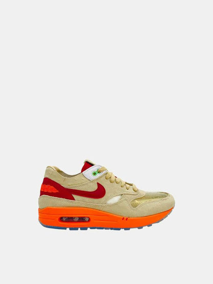 NIKE Beige Multi-Color Size EU 42.5 Sneakers