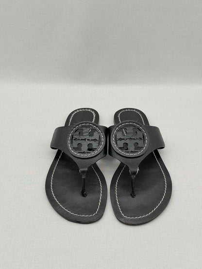 TORY BURCH Louisa Black Size EU 37.5 Sandals