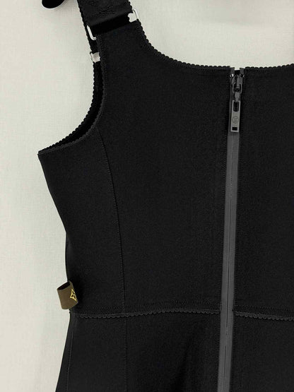 LOUIS VUITTON Black Size US 4 Short Dress