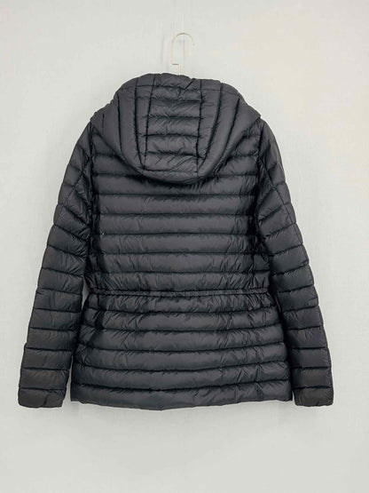 MONCLER Black Quilted Size US 0 Jacket