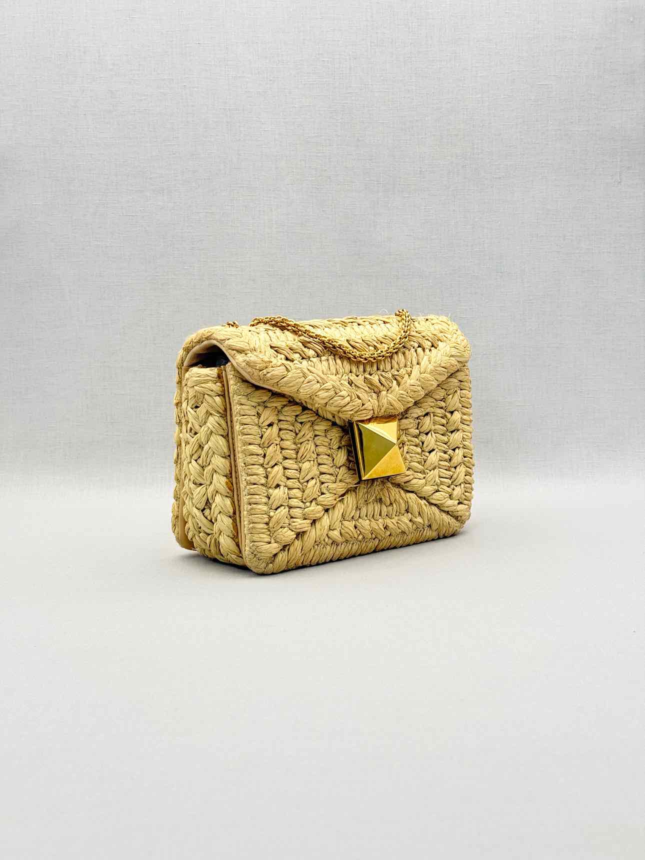 VALENTINO GARAVANI One Stud Beige Crossbody