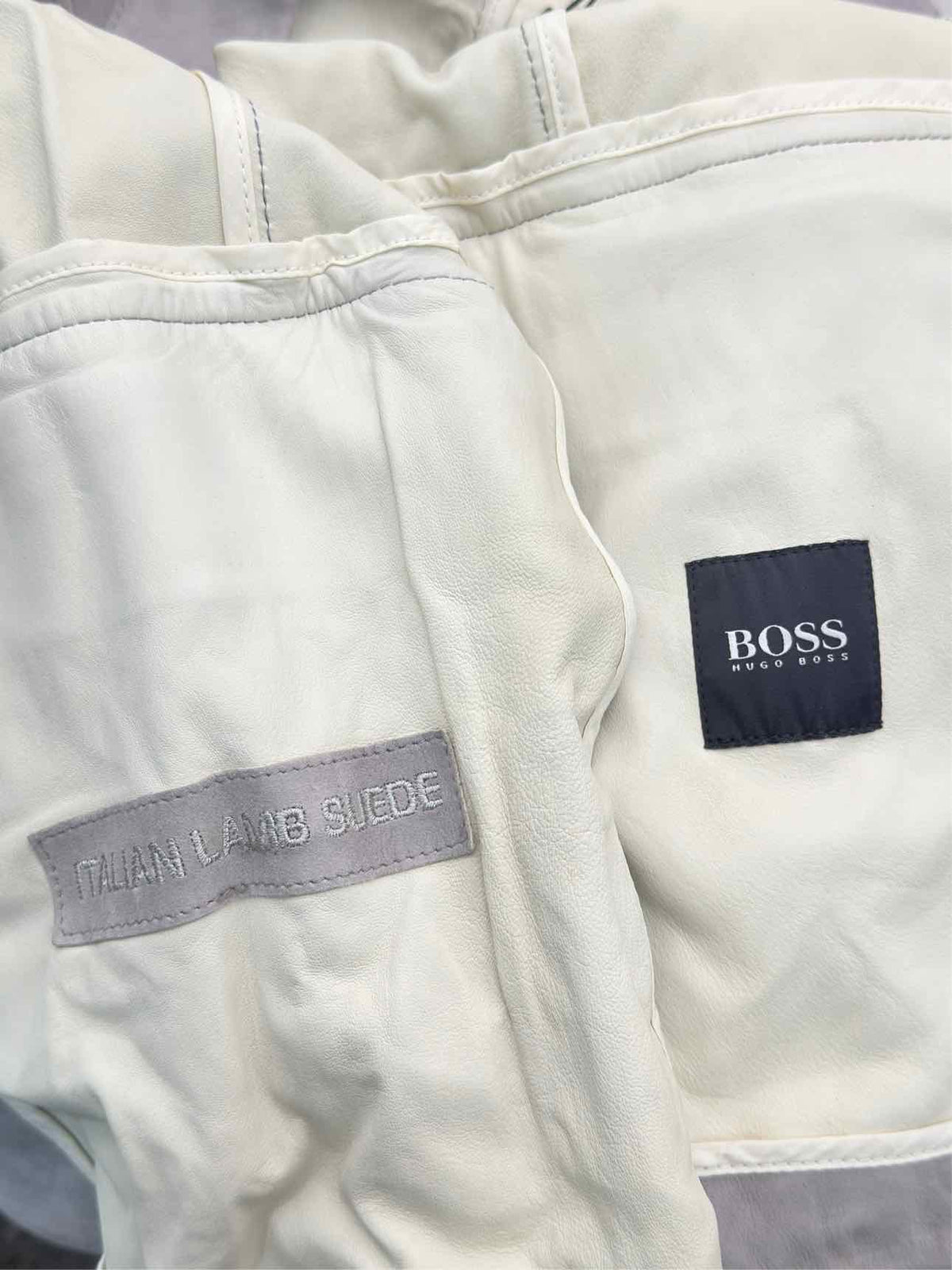 BOSS HUGO BOSS Single Breasted Grey Size US 40 Jacket