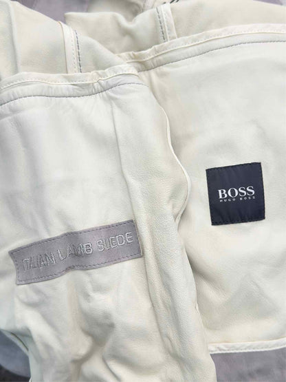 BOSS HUGO BOSS Single Breasted Grey Size US 40 Jacket