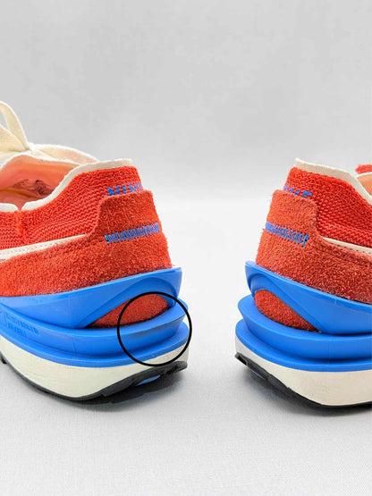 NIKE Waffle Knit Red Multicolor Size EU 38.5 Sneakers