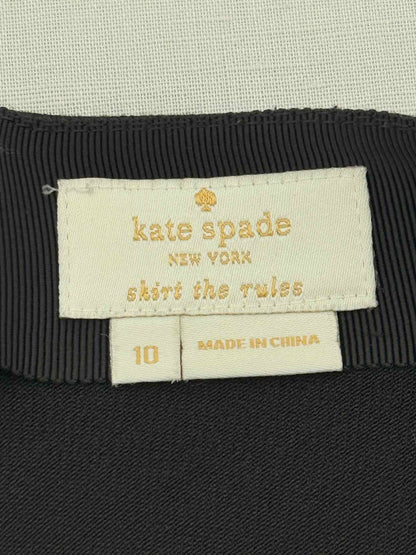 KATE SPADE Black Size US 10 Mini Skirt
