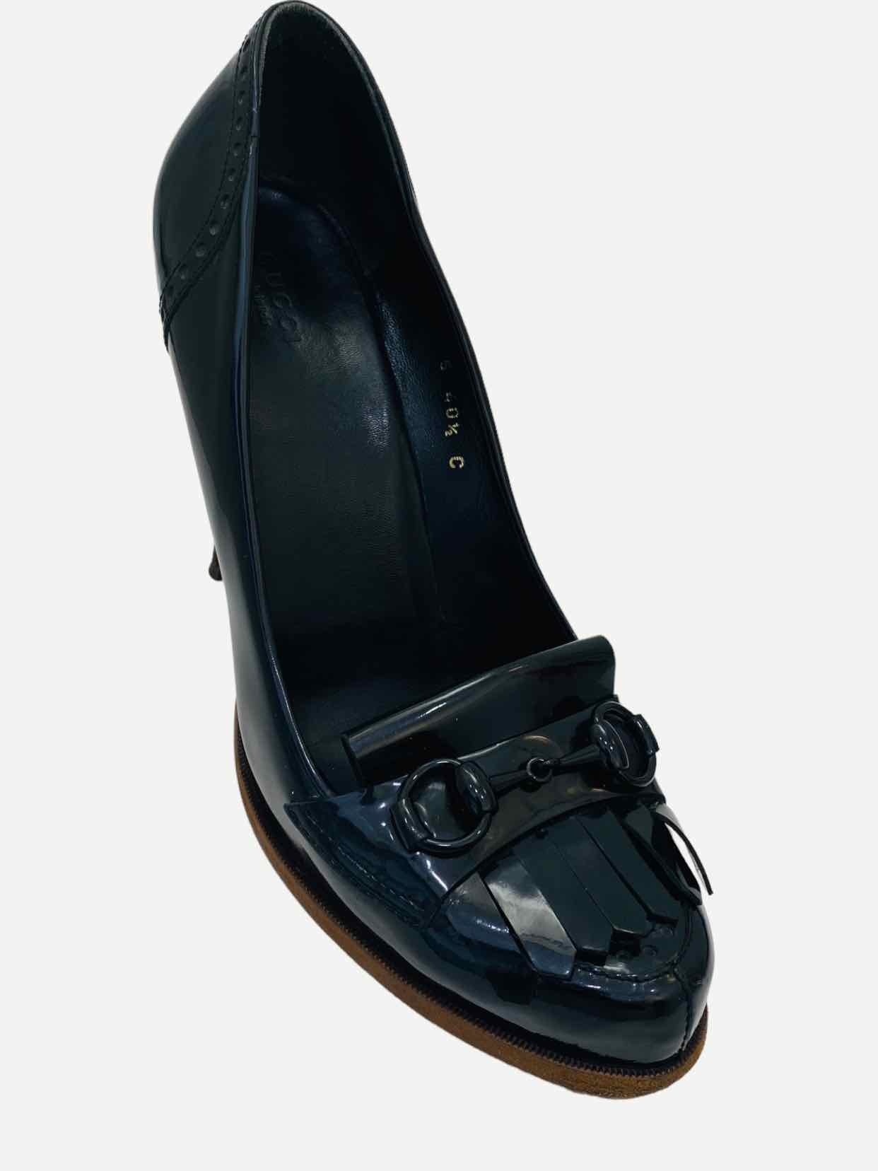 GUCCI Horsebit Black Pumps