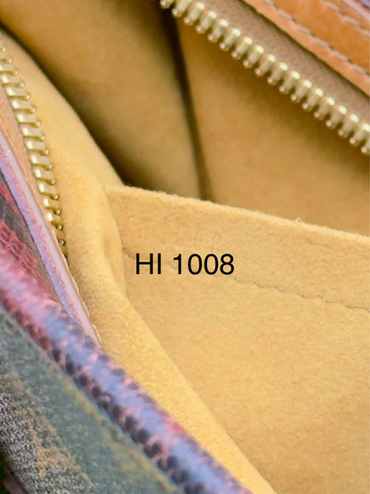 LOUIS VUITTON Brown Multicolor Monogram Top Handle