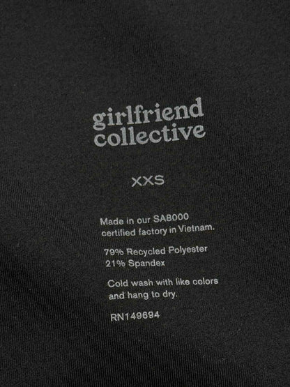 GIRLFRIEND COLLECTIVE Dylan Black Size XXSmall Bra