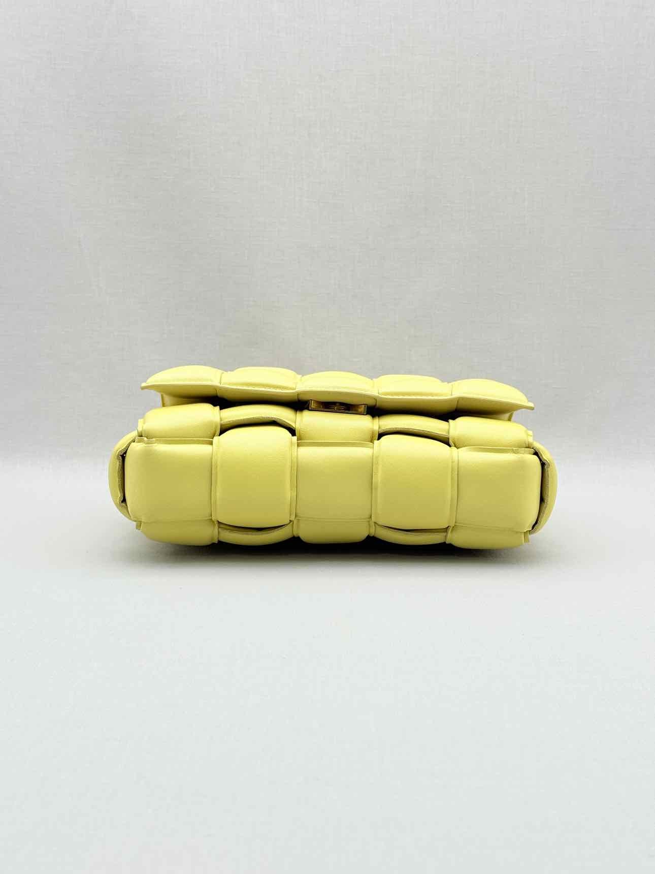 BOTTEGA VENETA Cassette Yellow Shoulder Bag