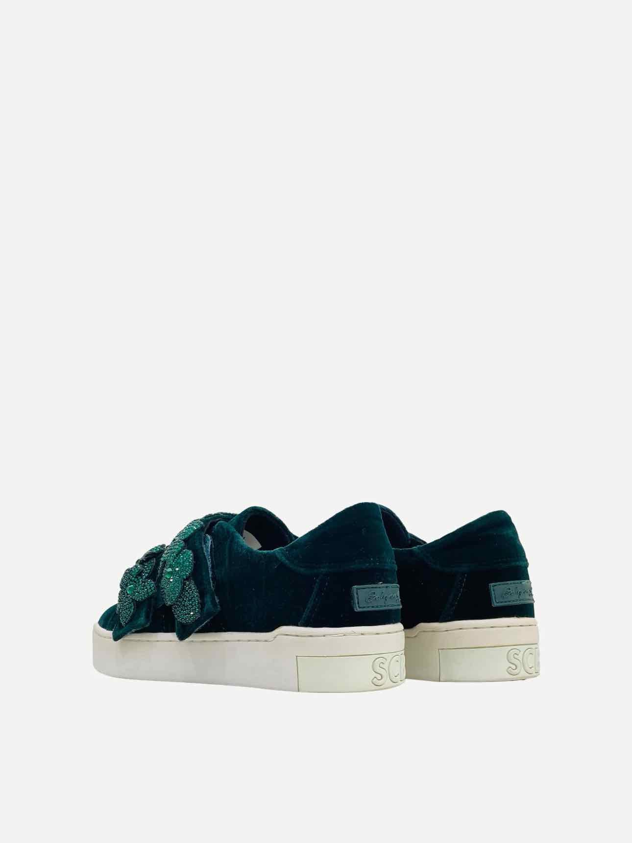 SUE COMMA BONNIE Dark Green Sneakers 36