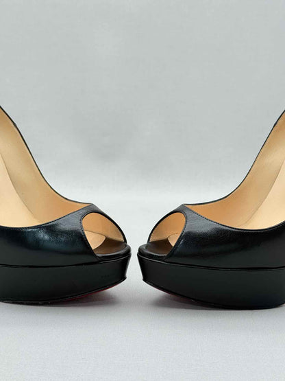 CHRISTIAN LOUBOUTIN Lady Black Size EU 39.5 Pumps