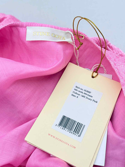 STINE GOYA Amelia Pink Size Small Midi Dress