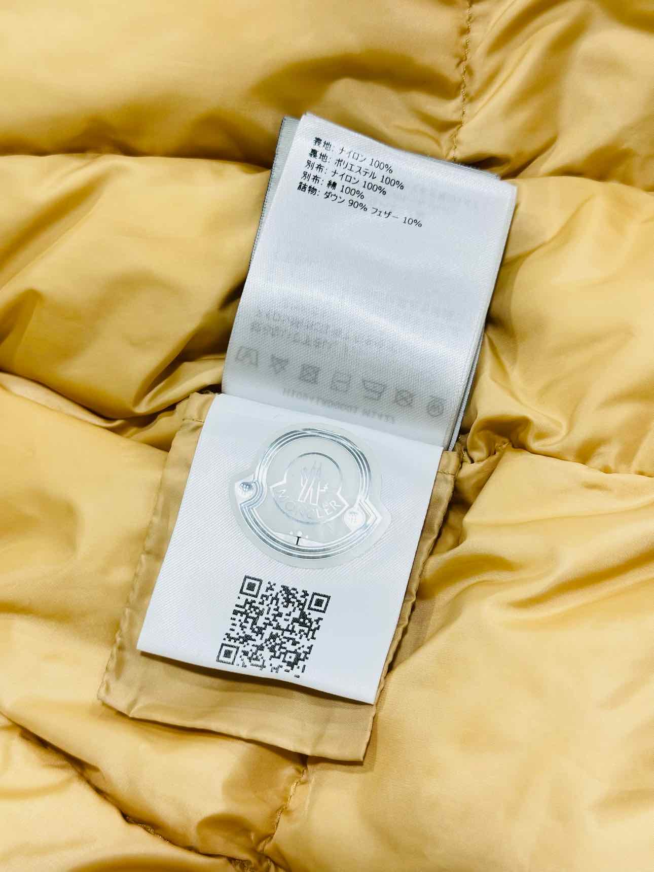 MONCLER Reisa Off-white Size Medium Jacket