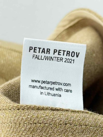 PETAR PETROV Brown Size US 2 Outfit Set
