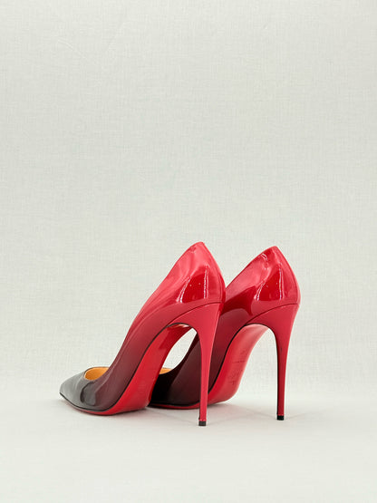 CHRISTIAN LOUBOUTIN Kate Red & Black Size EU 42 Pumps