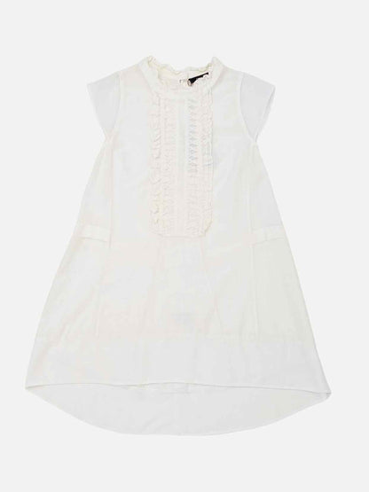 BCBG MAXAZRIA Sleeveless Off-white Top