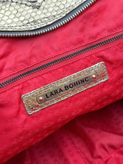 LARA BOHINC Lunar Eclipse Metallic Gold Top Handle
