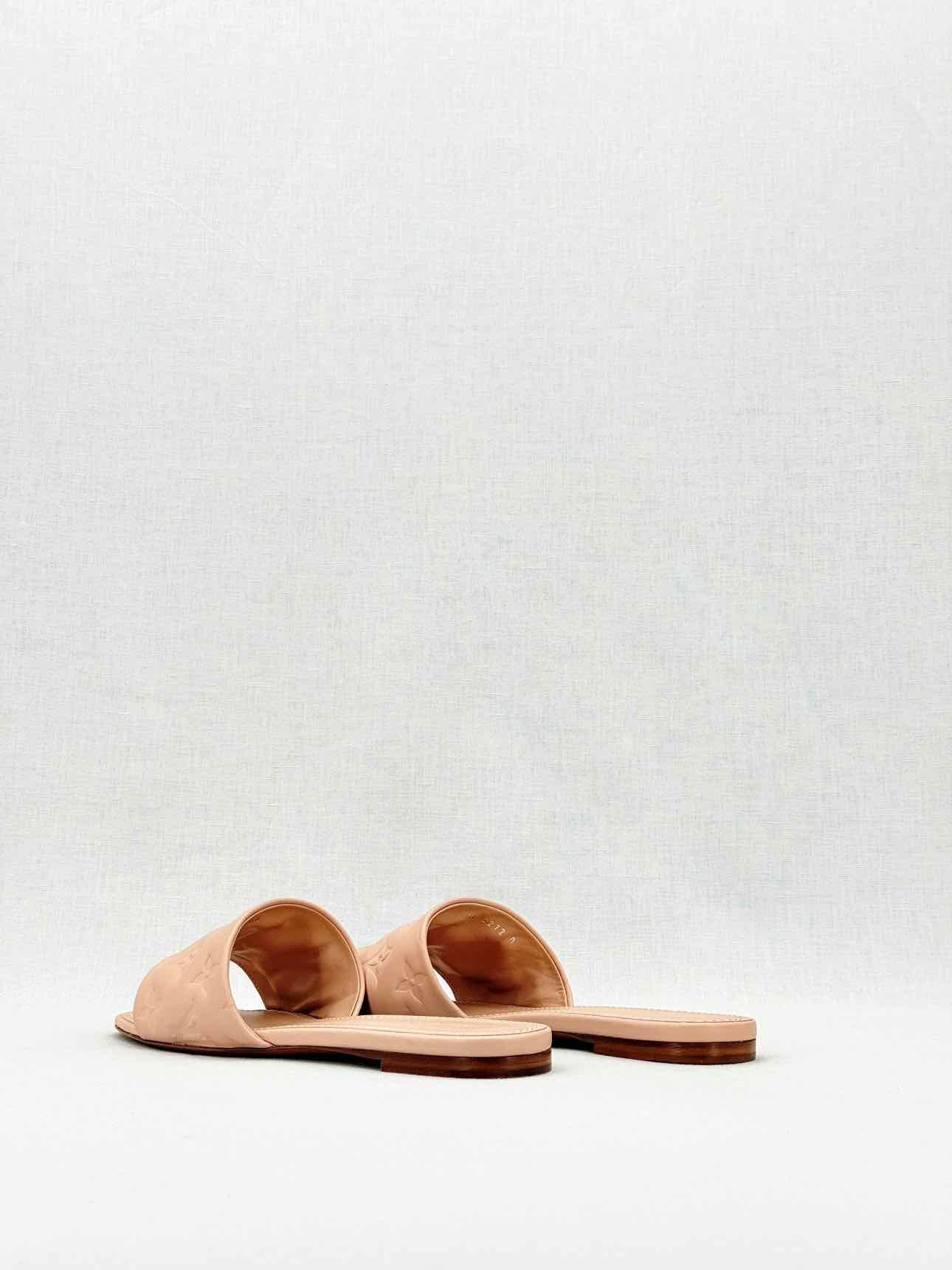 LOUIS VUITTON Revival Beige Size EU 38 Mules