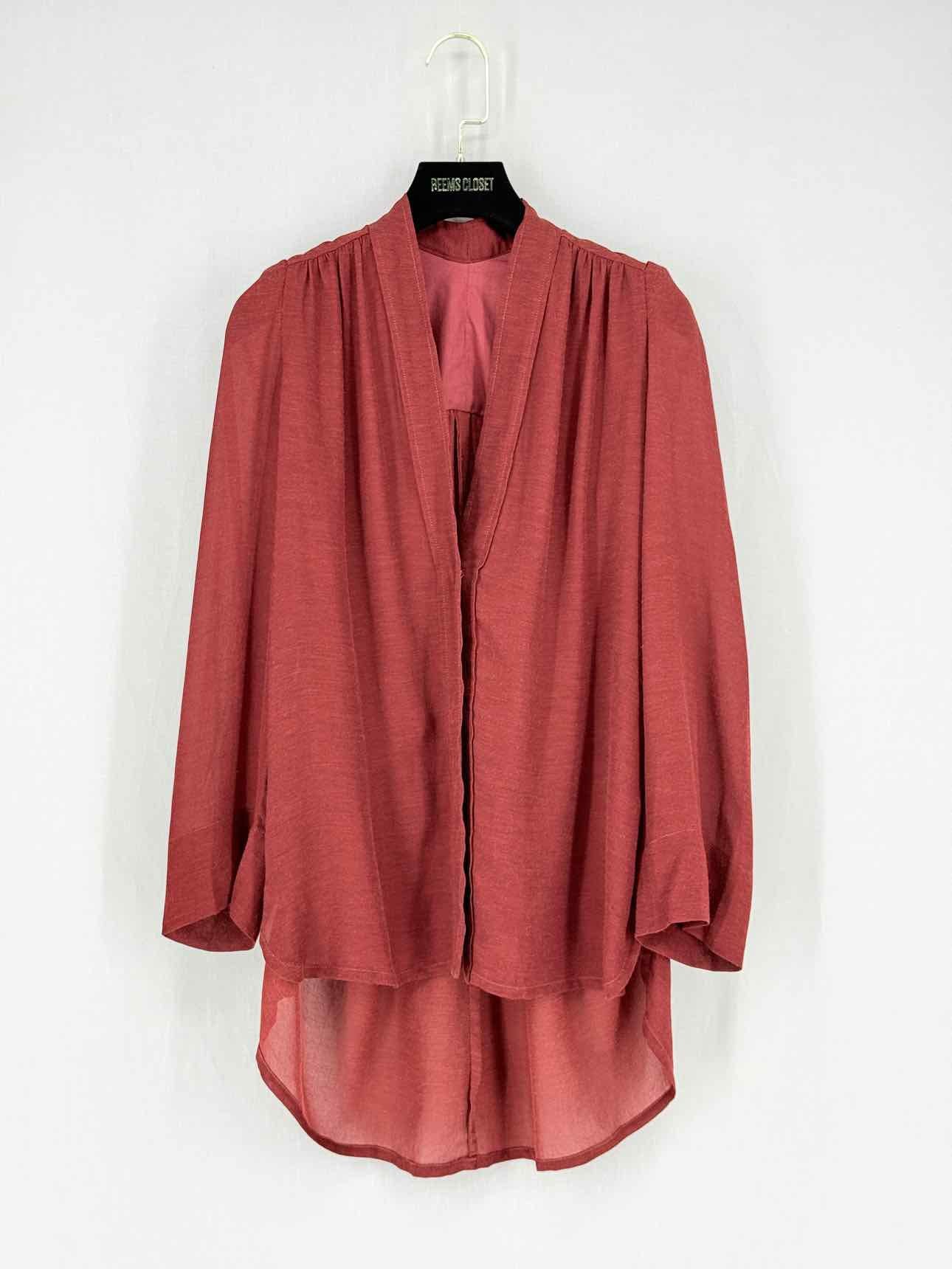 ISABEL MARANT Burgundy Size US 2 Blouse
