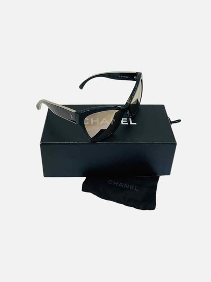 CHANEL Black Sunglasses