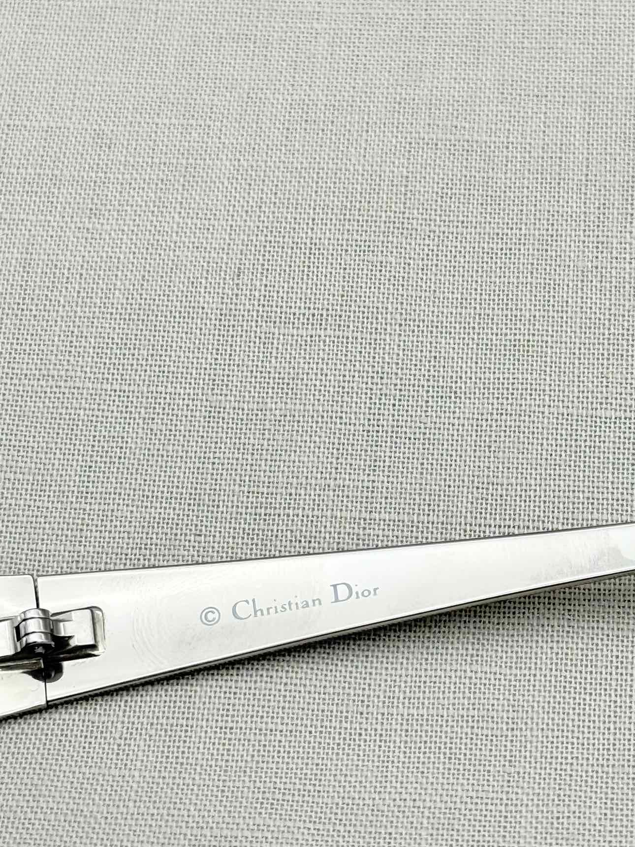 CHRISTIAN DIOR Silver Sunglasses