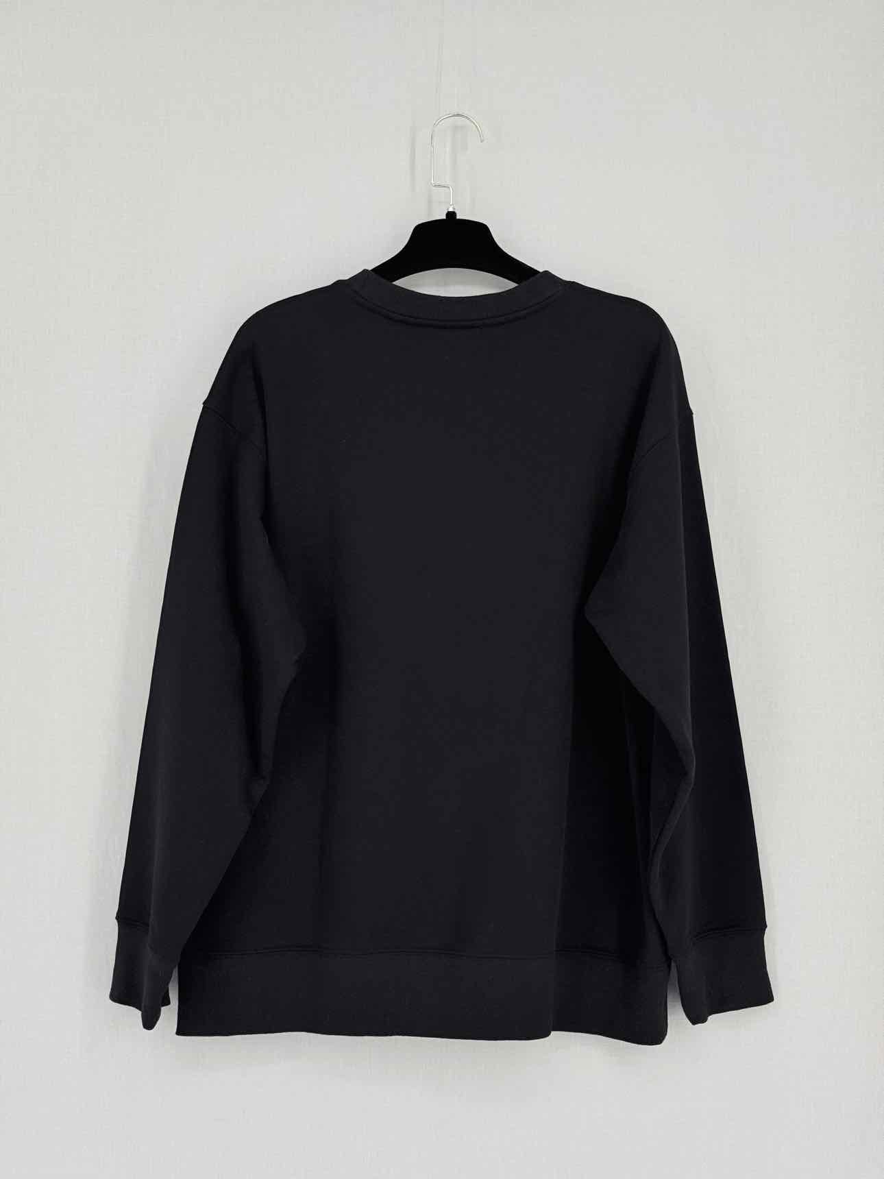 MICHAEL KORS Black Logo Size Large Sweatshirt