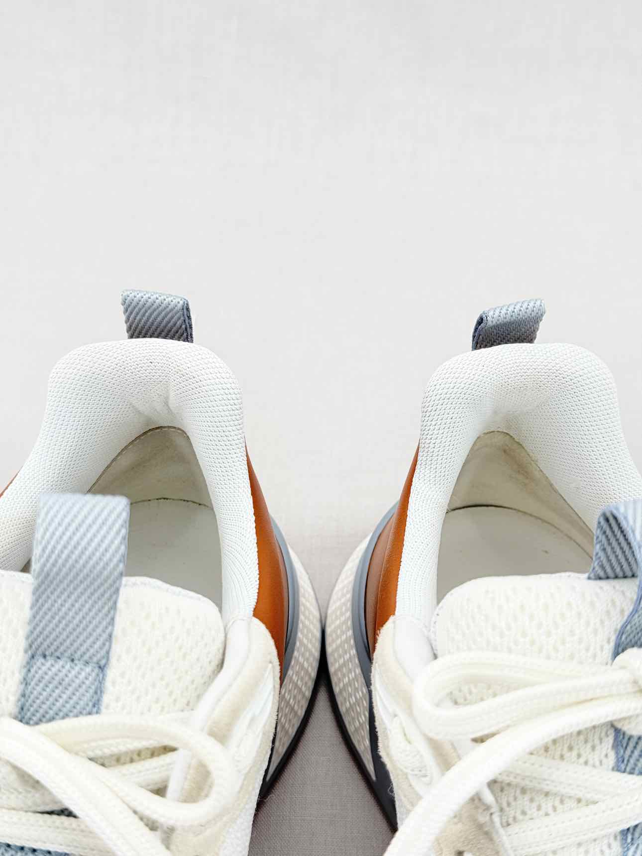 HERMES Heros Blanc / Natural Size EU 38.5 Sneakers