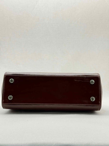 LOUIS VUITTON Brea Burgundy Top Handle