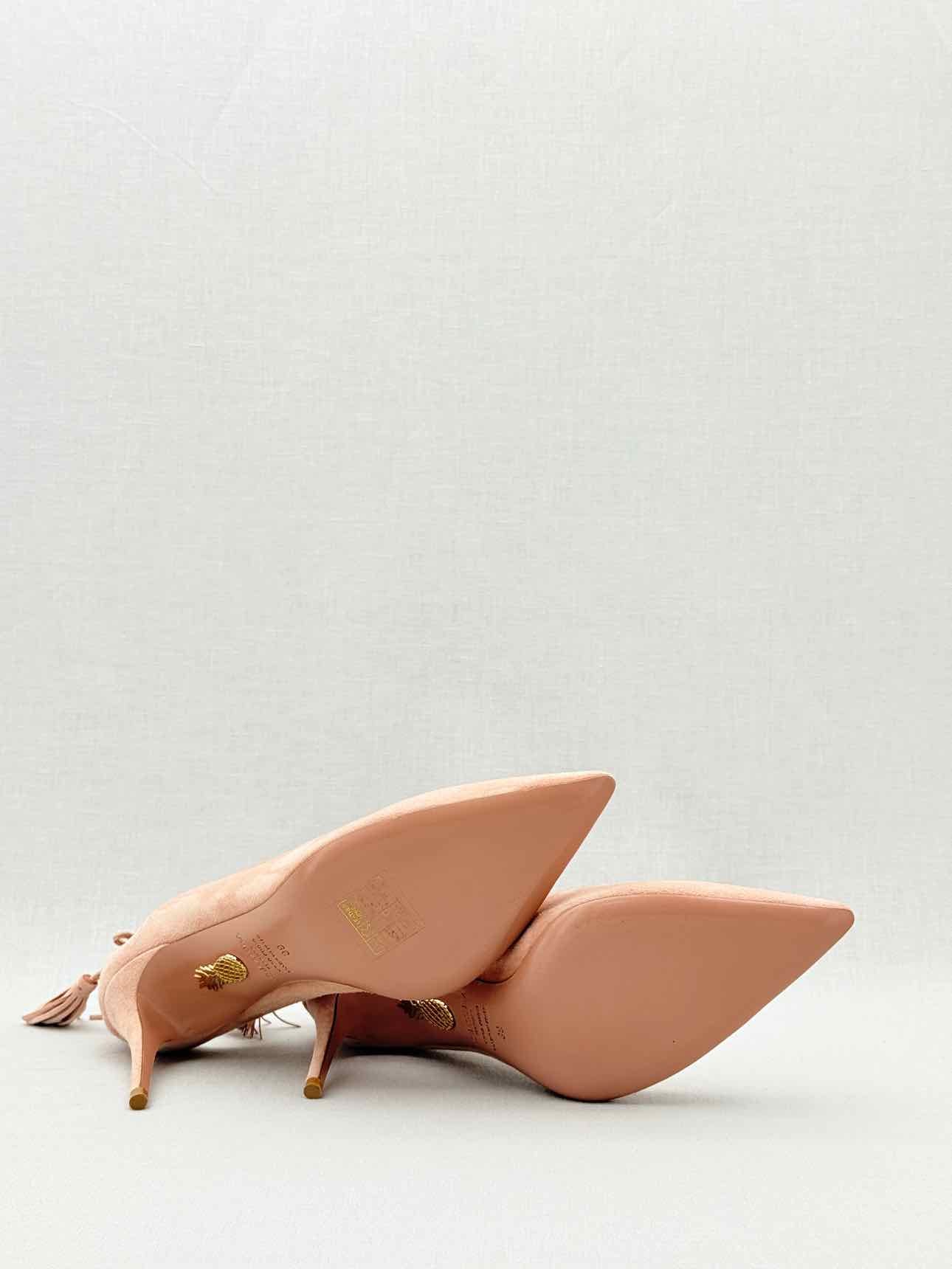 AQUAZZURA Forever Marilyn Pink Size EU 39 Pumps