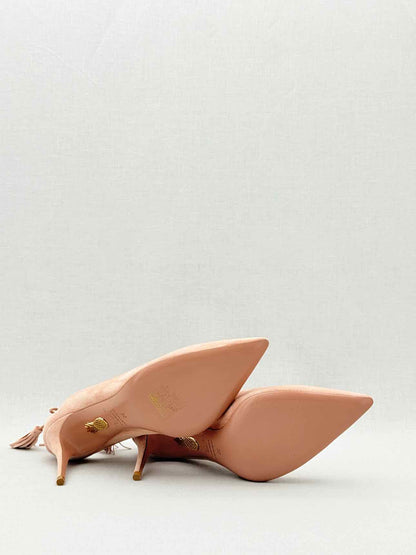 AQUAZZURA Forever Marilyn Pink Size EU 39 Pumps