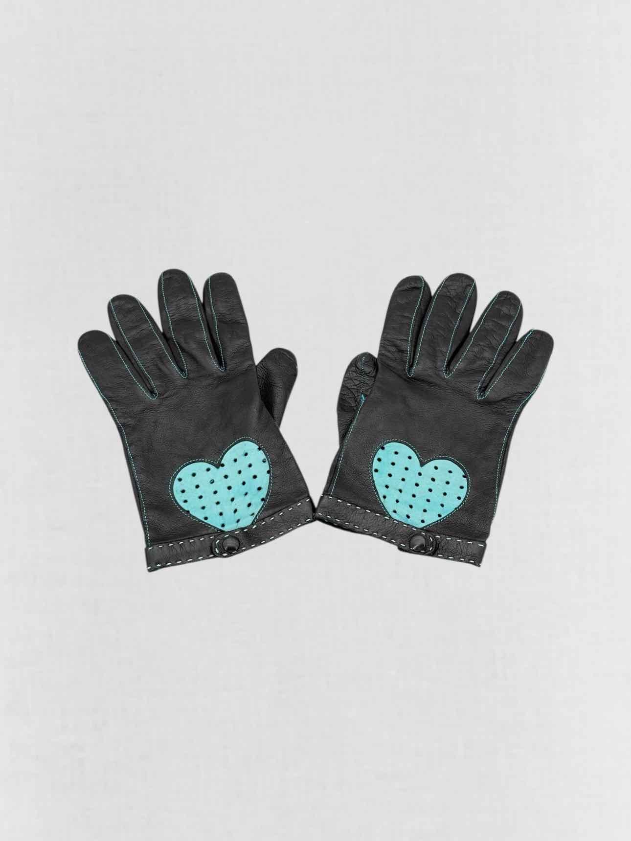 MOSCHINO Black Gloves