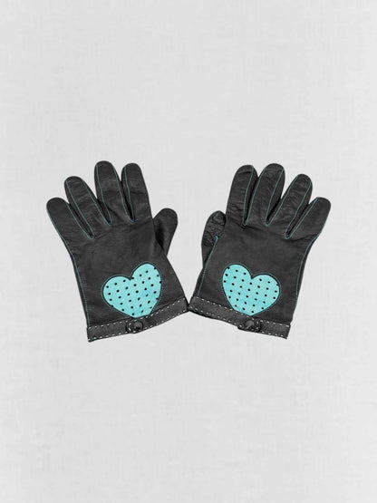 MOSCHINO Black Gloves