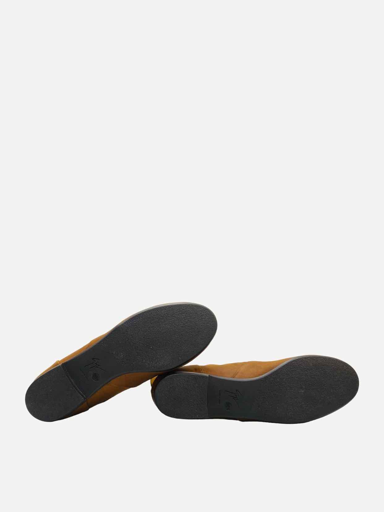 GIUSEPPE ZANOTTI Brown Size EU 36.5 Knee High Boots