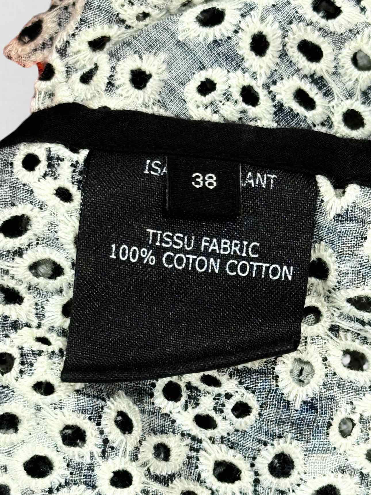 ISABEL MARANT Black & Red Size US 6 Top & Shorts Outfit