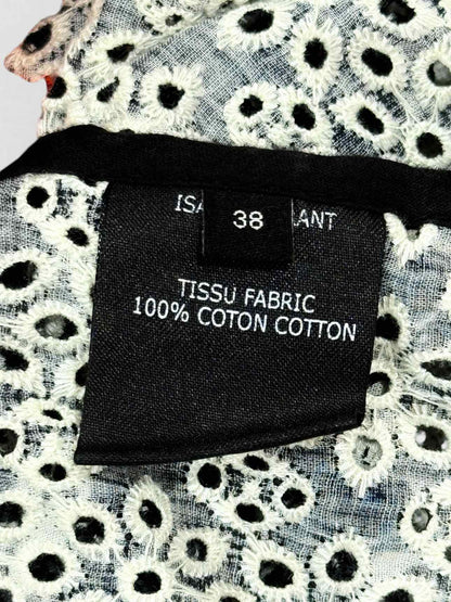 ISABEL MARANT Black & Red Size US 6 Top & Shorts Outfit