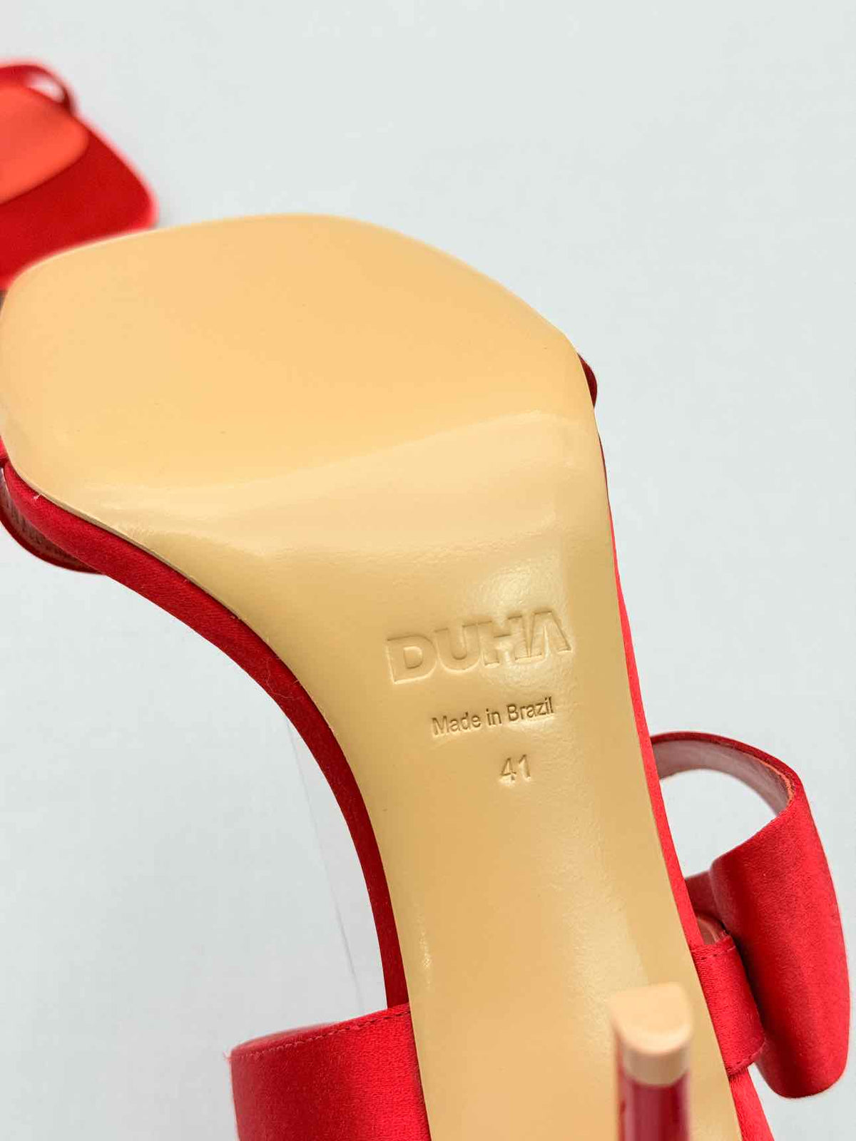 DUHA BB Red Size EU 41 Heeled Sandals
