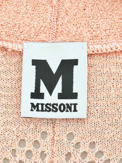 M MISSONI Peach Wavy Size US 8 2 PC Top