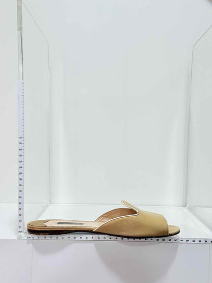 PRADA Beige Size EU 40 Slide Mules