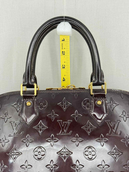 LOUIS VUITTON Alma Amarante Monogram Top Handle