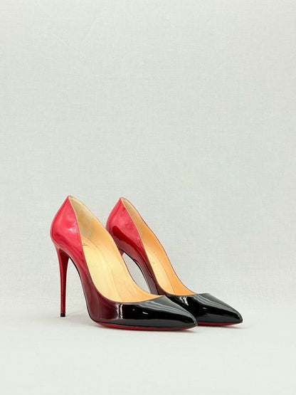 CHRISTIAN LOUBOUTIN Kate Red & Black Size EU 42 Pumps