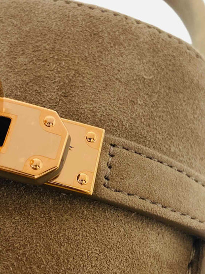 HERMES Game Slip-On Beige Size EU 37 Sneakers