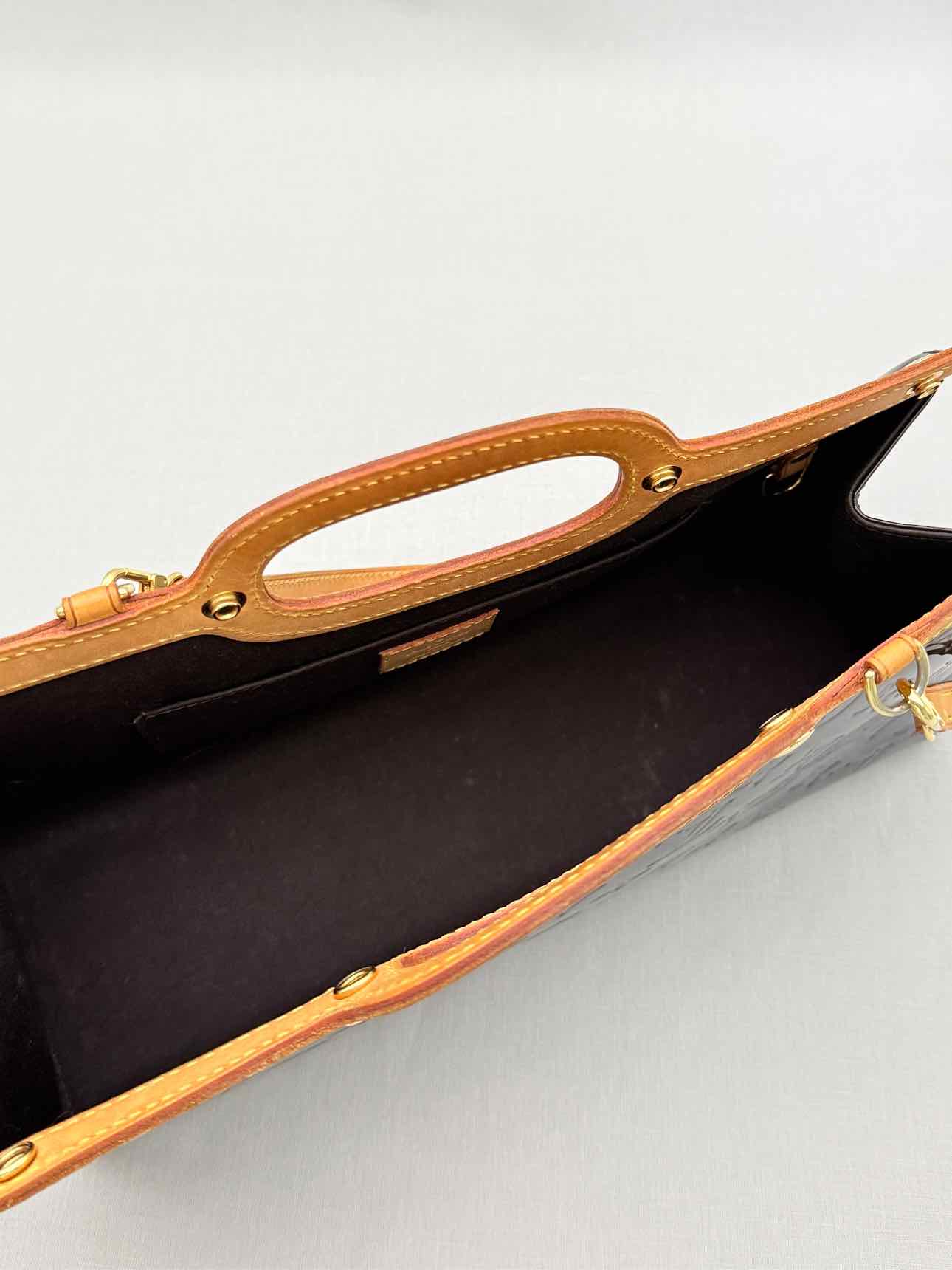 LOUIS VUITTON Roxbury Drive Burgundy Top Handle