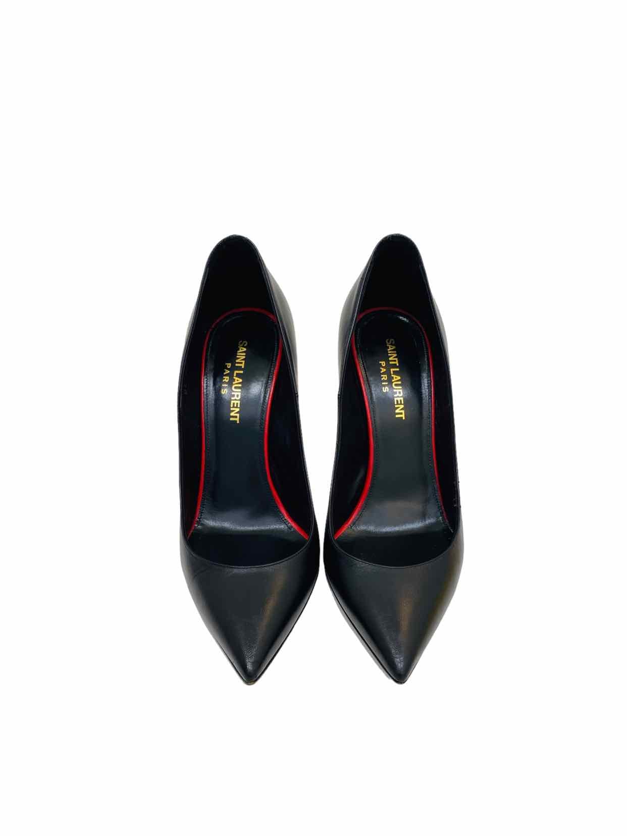 SAINT LAURENT Stiletto Black Pumps