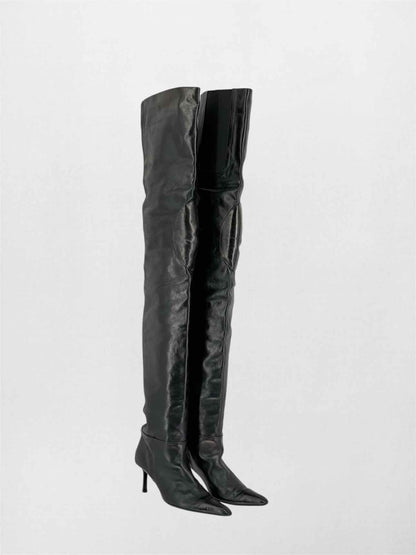 ALEXANDER WANG Voila Black Size EU 41 Knee High Boots